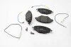 Колодки тормозные передние Citroen C5 01- (Bosch) FERODO FDB1411