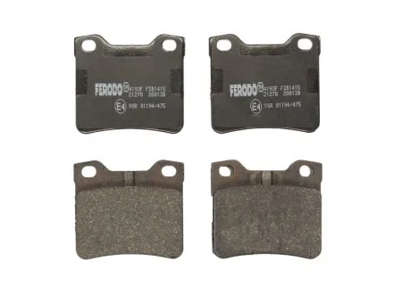Тормозные колодки, дисковые FERODO FDB1415
