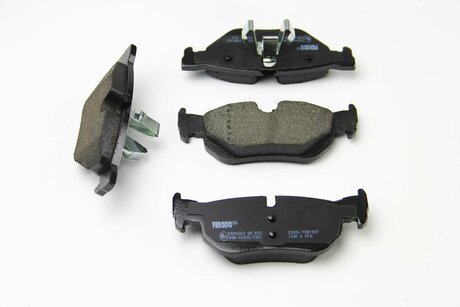 Колодки тормозные задние BMW 3(E90)/1(E81) 04-13 (ATE) (123x43,6x17,3) FERODO FDB1807 (фото 1)