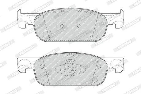 Тормозные колодки, дисковые FERODO FDB4907