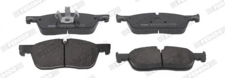 Комплект гальмівних колодок передн, JAGUAR F-PACE, XE, XF II, XF SPORTBRAKE, LAND ROVER RANGE ROVER VELAR 2.0-3.0D 03.15- FERODO FDB5060