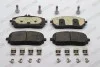 Комплект гальмівних колодок передн, MERCEDES A (V177), A (W177), B SPORTS TOURER (W247), CLA (C118), CLA SHOOTING BRAKE (X118), EQA (H243), EQB (X243), G (W463), GLA (H247) 1.3-Electric 01.18- FERODO FDB5179 (фото 3)