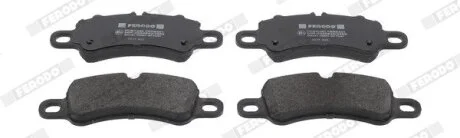 Комплект гальмівних колодок передн, PORSCHE 718 BOXSTER, 718 BOXSTER SPYDER, 718 CAYMAN, 911, 911 TARGA 2.5-4.0 12.11- FERODO FDB5280
