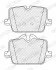 Колодки гальмівні (задні) BMW 3 (G20/G21/G80/G81)/Z4 (G29) 18-/4 (G22/G82) 20-(з датчиком) (Trw) Q+ FERODO FDB5340 (фото 2)