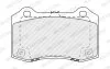 Колодки тормозные (задние) Jeep Grand Cherokee/Chrysler 300C 04-/Tesla Model S/X/Chevrolet Camaro 12 FERODO FDB5359 (фото 2)