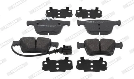 Комплект гальмівних колодок задн, AUDI A3, Q3, TT 2.5 03.15- FERODO FDB5384