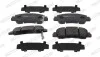 Колодки гальмівні (передні) Mitsubishi Eclipce Cross 1.5 T-Mivec 4WD 17- FDB5386