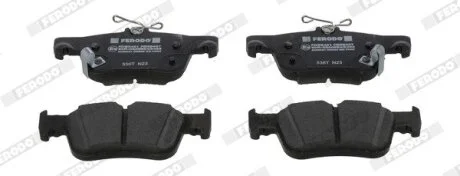 Колодки тормозные (задние) Honda Civic X 1.0-2.0 16- (Teves) Q+ FERODO FDB5421