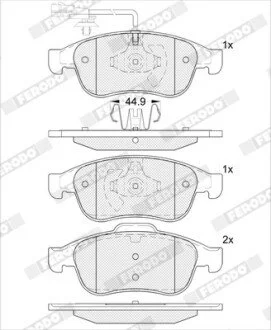 Тормозные колодки FERODO FDB5541