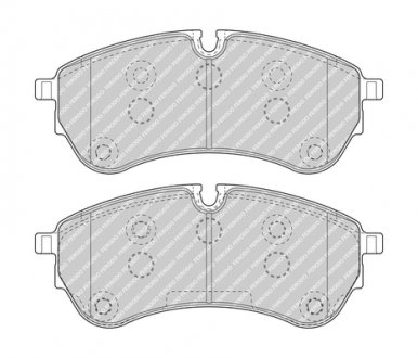Тормозные колодки, дисковые FERODO FVR5067 (фото 1)