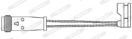 Датчик зносу гальмівних колодок FERODO FWI294