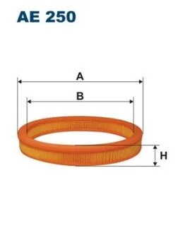 Фiльтр повiтряний FILTRON AE 250