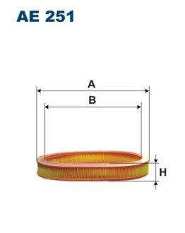 Фільтр повітря FILTRON AE 251