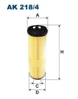 Воздушный фильтр FILTRON AK 218/4