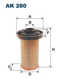 Фільтр повітря FILTRON AK 280