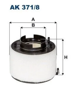 Фiльтр повiтряний FILTRON AK 371/8