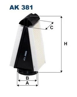 Фильтр воздуха FILTRON AK 381