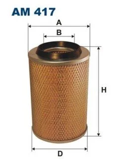 Фільтр повітря FILTRON AM 417