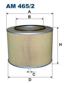 Фильтр воздуха FILTRON AM 465/2 (фото 1)