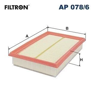 Фільтр повітря FILTRON AP 078/6