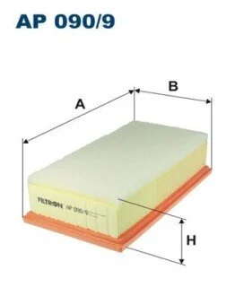 Фiльтр повiтряний FILTRON AP 090/9
