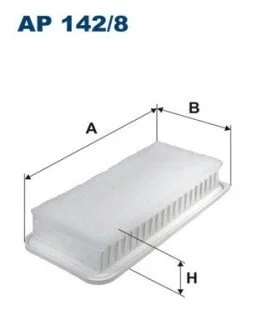 Фільтр повітря FILTRON AP 142/8