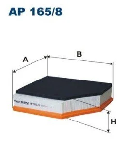 Фильтр воздуха FILTRON AP 165/8