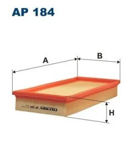 Фільтр повітря FILTRON AP 184