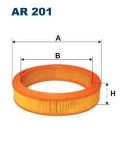 Фiльтр повiтряний FILTRON AR 201