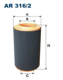 Фильтр воздуха FILTRON AR 316/2