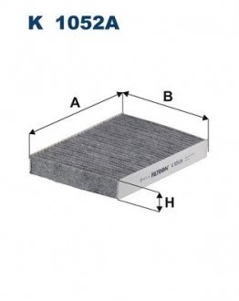 Фільтр салону FILTRON K 1052A