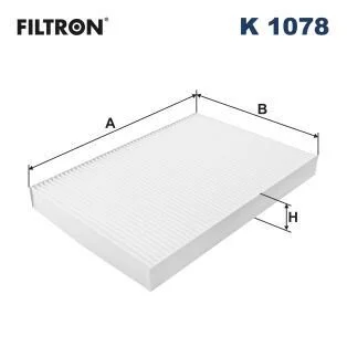 Фильтр, воздух во внутренном пространстве FILTRON K 1078