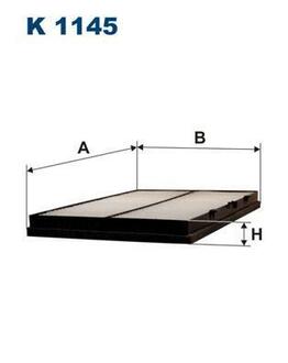 Фильтр салона FILTRON K 1145