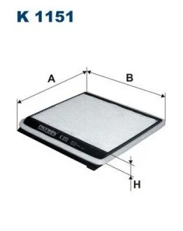 Фільтр салону FILTRON K 1151