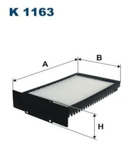 Фильтр салона FILTRON K 1163