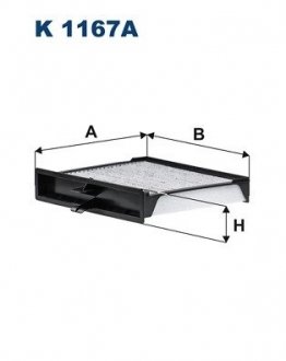 Фильтр салона FILTRON K 1167A