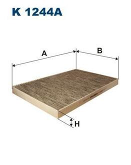 Фільтр салону FILTRON K 1244A (фото 1)