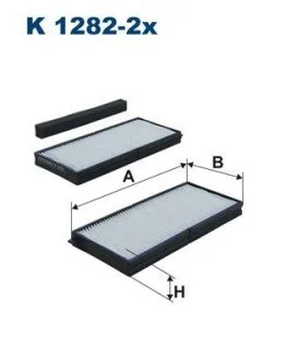 Фільтр салону FILTRON K 1282-2X