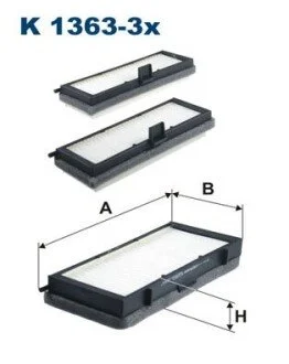 Фільтр салону FILTRON K 1363-3X