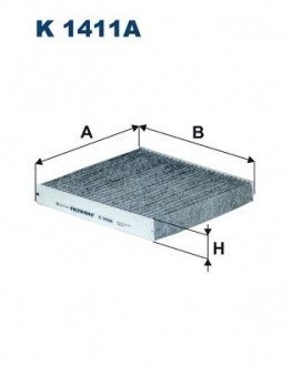 Фільтр салону FILTRON K 1411A