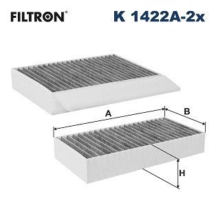 Фільтр салону FILTRON K 1422A-2X