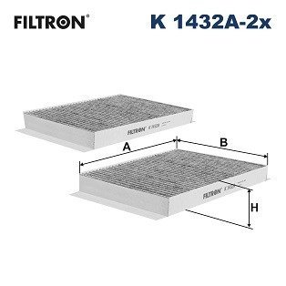 Фільтр салону FILTRON K 1432A-2X