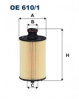 Фільтр масляний FILTRON OE 610/1