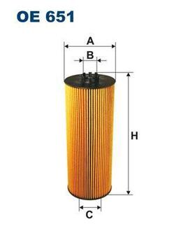 Масляный фильтр FILTRON OE 651