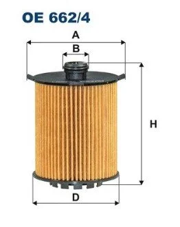 Фільтр масляний FILTRON OE662/4