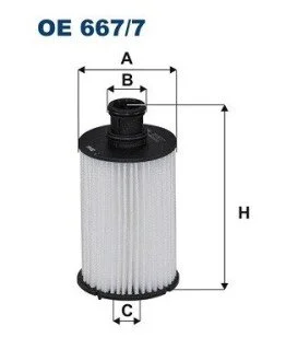 Фільтр масляний FILTRON OE 667/7