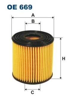 Фильтр масляный FILTRON OE 669