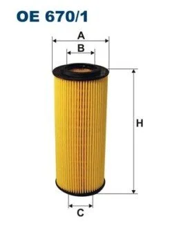Фильтр масляный FILTRON OE 670/1