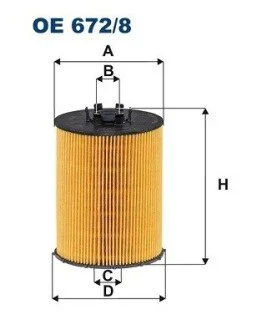 Фильтр масляный FILTRON OE672/8