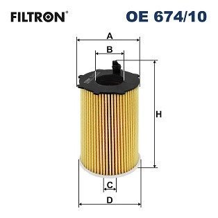 FILTR OLEJU FILTRON OE67410